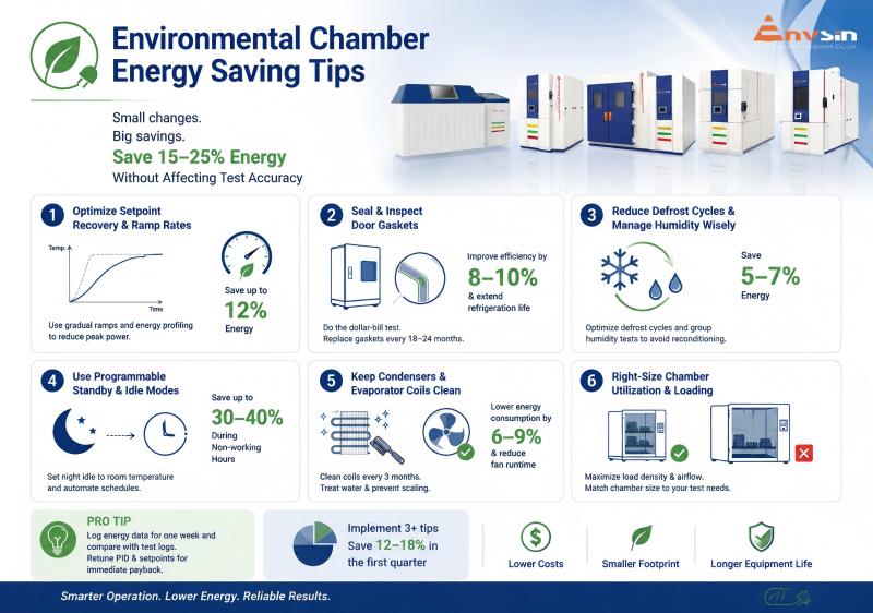 Energy Saving Tips for Environmental Chambers: Reduce Costs & Boost Efficiency