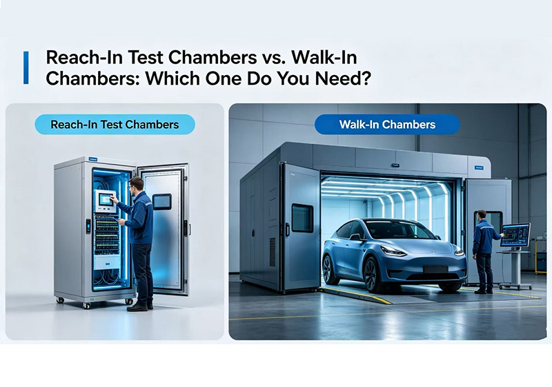 Reach-In Test Chambers vs. Walk-In Chambers: Which One Do You Need?