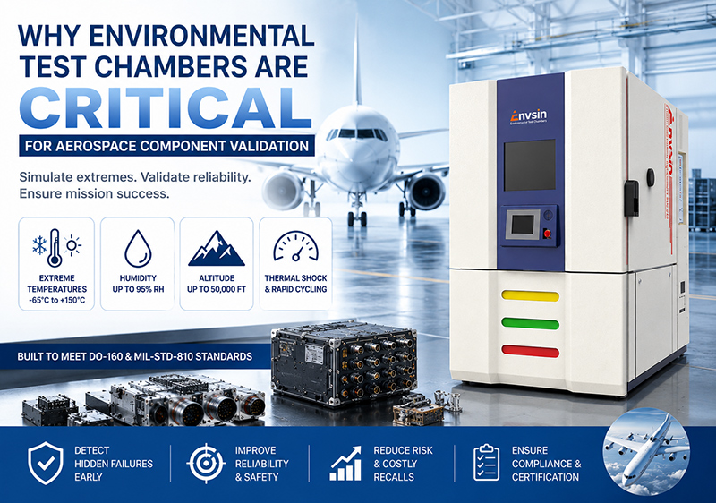 Why Environmental Test Chambers Are Critical for Aerospace Component Validation